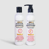 Keratin Sulfate-Free Shampoo + Conditioner - The Nature's Pick