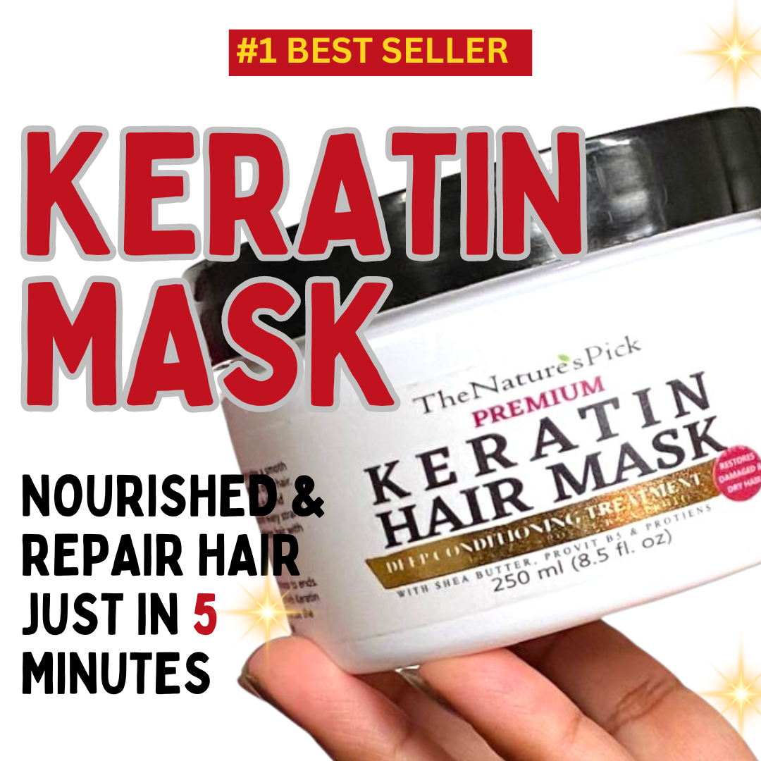 Keratin Hair Mask - The Nature's Pick