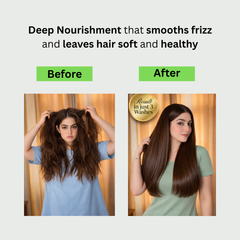 Keratin Hair Mask + Keratin Sulfate-Free Shampoo - The Nature's Pick