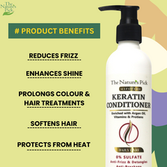 Keratin Sulfate-Free Conditioner - The Nature's Pick