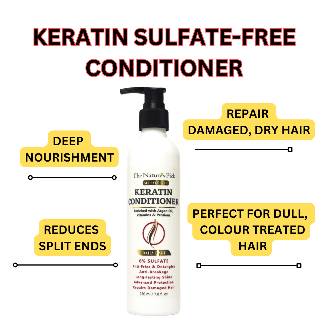 Keratin Sulfate-Free Conditioner - The Nature's Pick