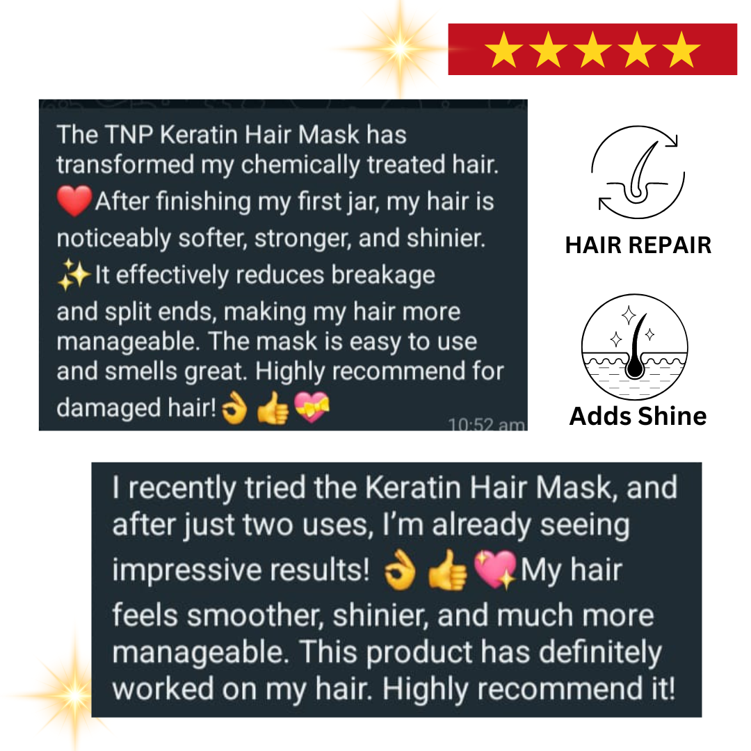 Keratin Hair Mask - The Nature's Pick