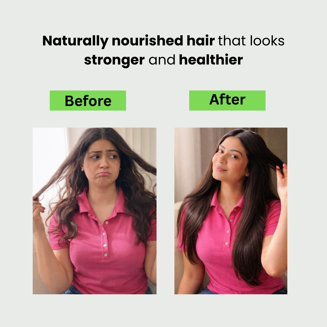 Keratin Sulfate-Free Shampoo + Conditioner - The Nature's Pick