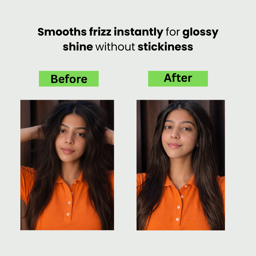 Keratin Sulfate-Free Bundle - Shampoo + Conditioner + Hair Mask + Active Hair Serum - The Nature's Pick