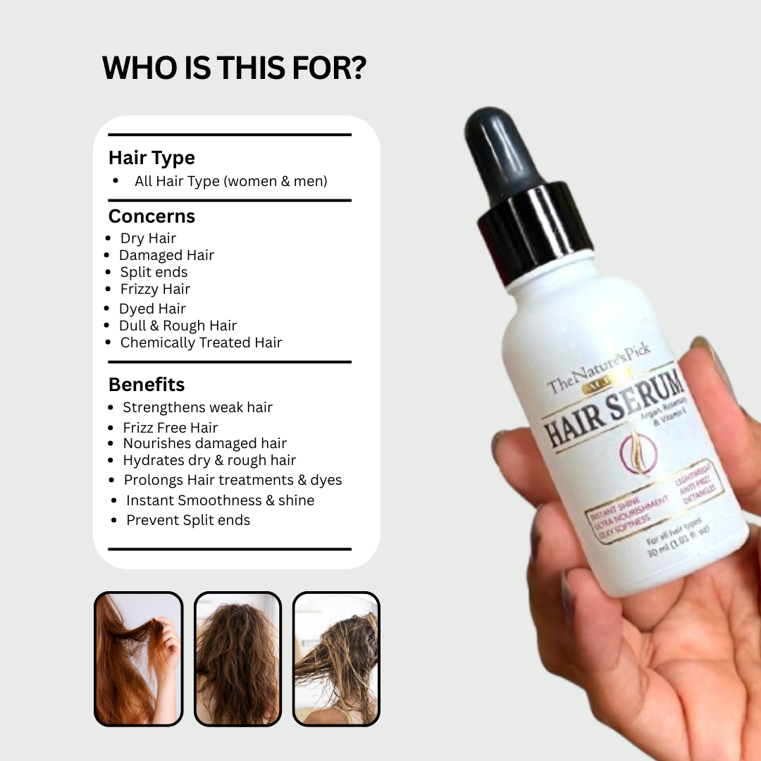 Active Hair Serum - The Nature's Pick